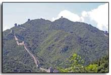 secteur restauré de la Muraille de Chine