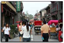 la rue des antiquaires à Pékin
