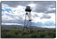 un mirador sur la frontière