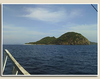 En allant à Coron en bateau