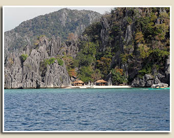 Trajet vers Coron