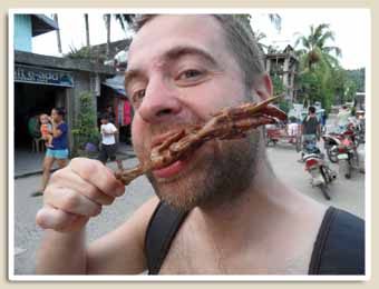 brochette de pattes