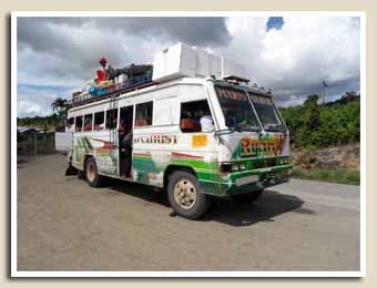 le bus vu de face
